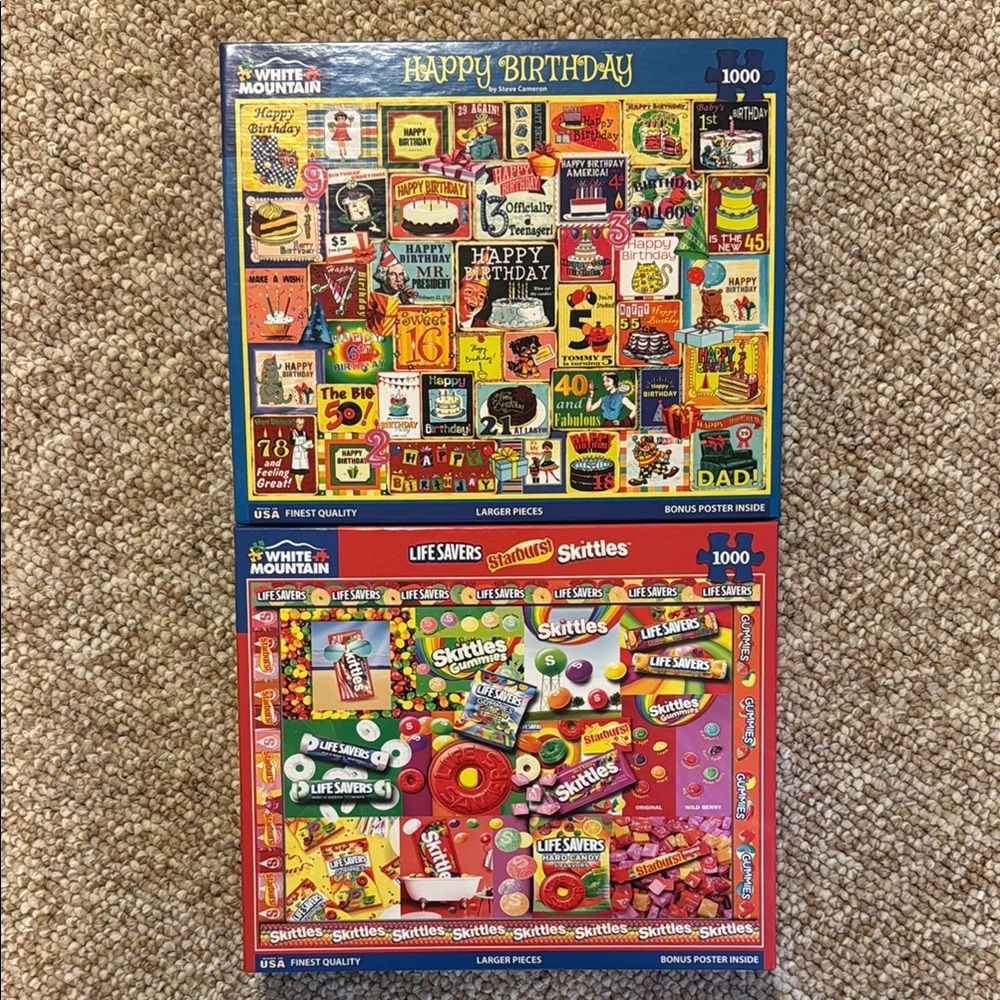 White Mountain Birthday Celebration Puzzle